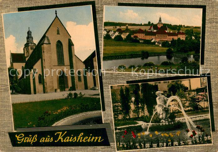Kaisheim Kirche Panorama Brunnen