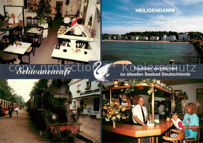 Heiligendamm Ostseebad Schwanencafe Gaststube Inselbahn Bar