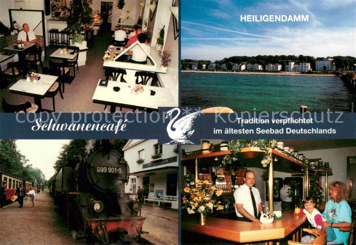 Heiligendamm Ostseebad Schwanencafe Gaststube Inselbahn Bar
