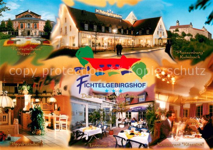 Himmelkron Fichtelgebirgshof Festspielhaus Bayreuth Bayernstube Plassenburg Kulm