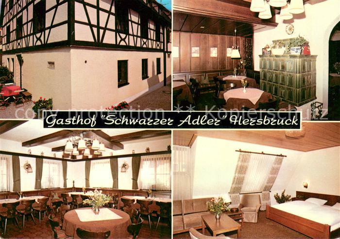 Hersbruck Bayern Gasthof Schwarzer Adler Kaminzimmer Gaststube Gaestezimmer