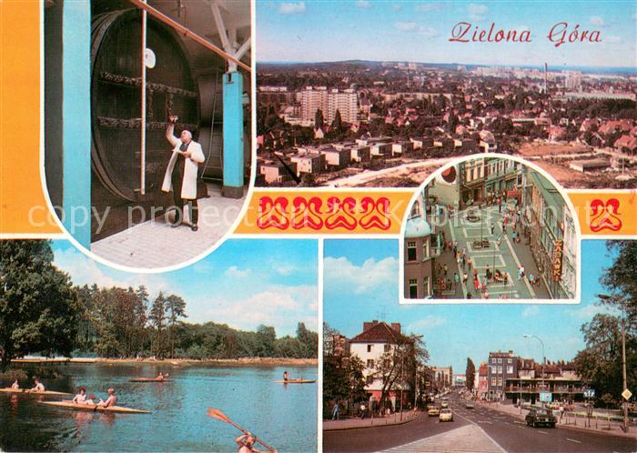 Zielona Gora Panorama Lubuska Wytwornia Win Widok ogolny Pazaz staromiejski Kapi