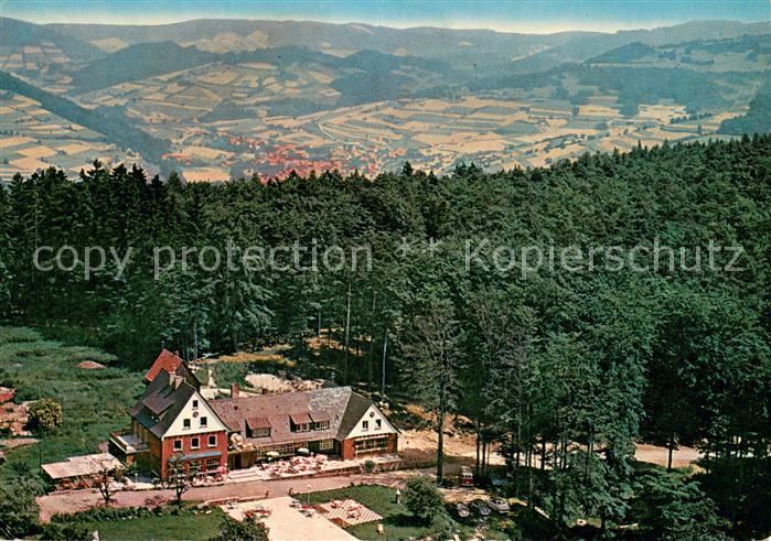 Bad Brueckenau Waldschenke Pilsterhof Gaestehaus Fliegeraufnahme