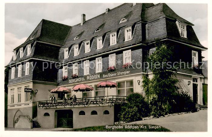 Roedgen Siegen Berg Hotel Pension Oskar Stangier