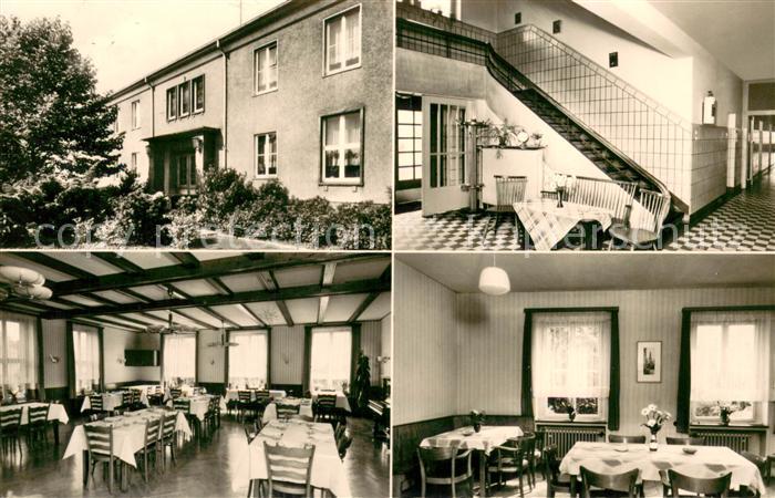 Heeren-Werve Haus der Maennerarbeit der ev Kirche Westfalen Speisesaal Gaststube