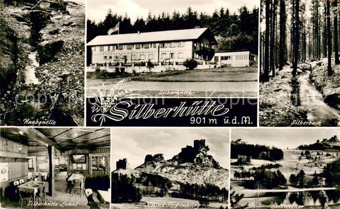 Silberhuette Tirschenreuth Naabquelle Silberhuette Silberbach Gaststube Ruine Fl