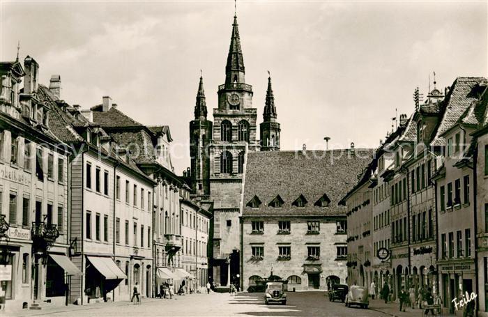 Ansbach Mittelfranken Martin Luther Platz