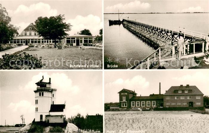 Krautsand Buhrfeinds Hotel Seebruecke Leuchtturm Hotel Zur Elbaussicht