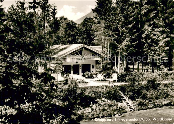 Niederaudorf Waldklause am Uferweg des Auerbaches