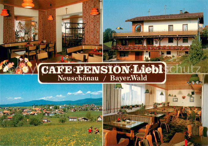 Neuschoenau Cafe Pension Liebl Gastraeume Panorama