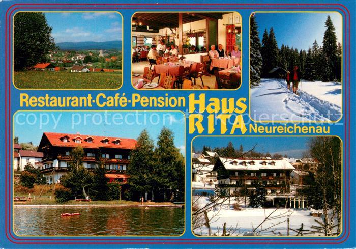 Neureichenau Restaurant Cafe Pension Haus Rita Gaststube Langlaufloipe Panorama
