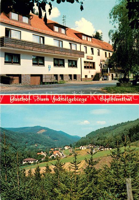 Sophienthal Oberfranken Gasthof Zum Fichtelgebirge Panorama