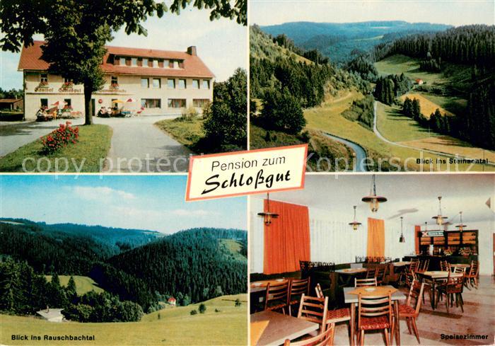 Schlopp Gasthaus Pension Schlossgut Gaststube Steinachtal Rauschbachtal