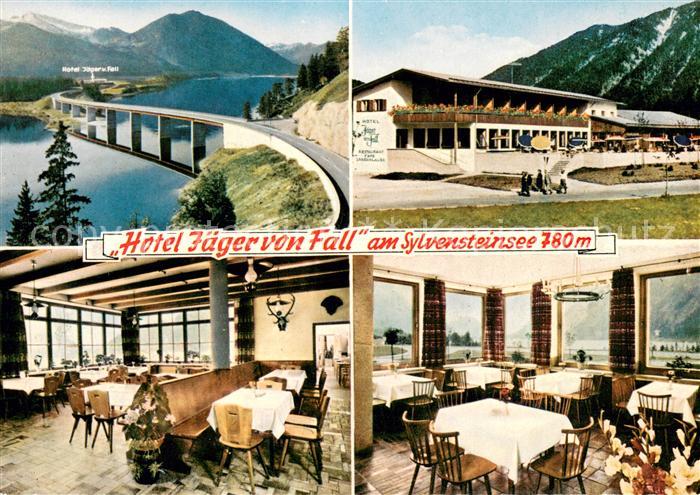 Sylvensteinsee Lenggries Hotel Jaeger von Fall Restaurant Cafe Jaegerklause