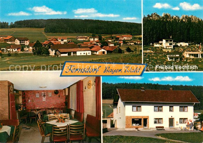 Fernsdorf Panorama Freibad Viechtach Gasthof Pension Schedlbauer Gaststube