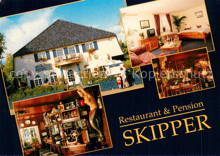 Zingst Ostseebad Restaurant Pension Skipper Gaststube Zimmer Bar