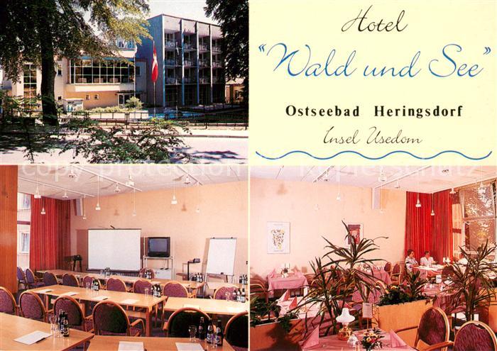 Heringsdorf Ostseebad Usedom Hotel Wald und See Konferenz und Gastraum