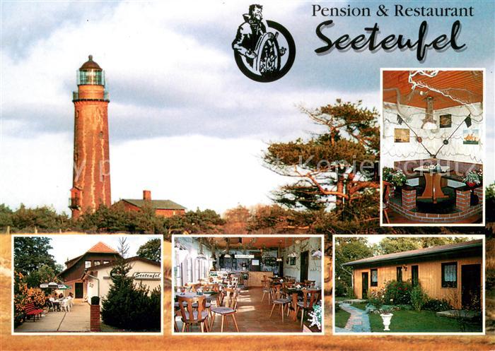 Prerow Ostseebad Pension Restaurant Seeteufel Gaststube Terrasse