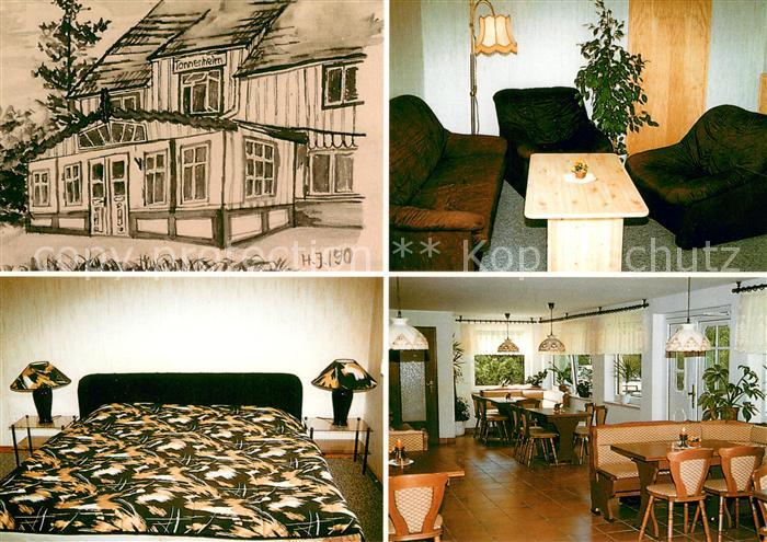 Prerow Ostseebad Tannenheim Resturant Pension Zimmer