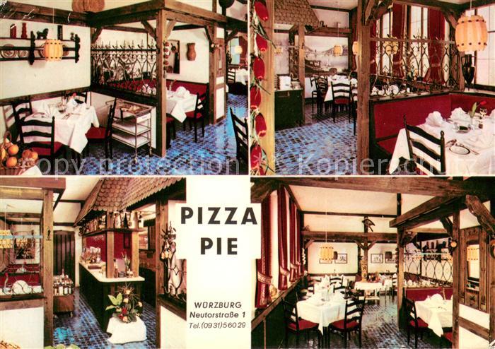 WueRZBURG Bayern Restaurant Pizza Pie