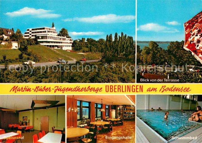 ueberlingen Bodensee Martin Buber Jugendherberge Terrasse Speisesaal Eingangshal