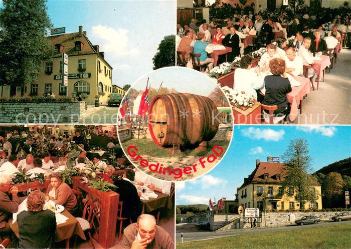 Greding Gasthof Gredinger Fass Gastraeume