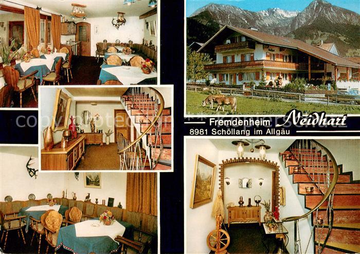 Schoellang Fremdenheim Neidhart Gastraeume Treppenaufgang