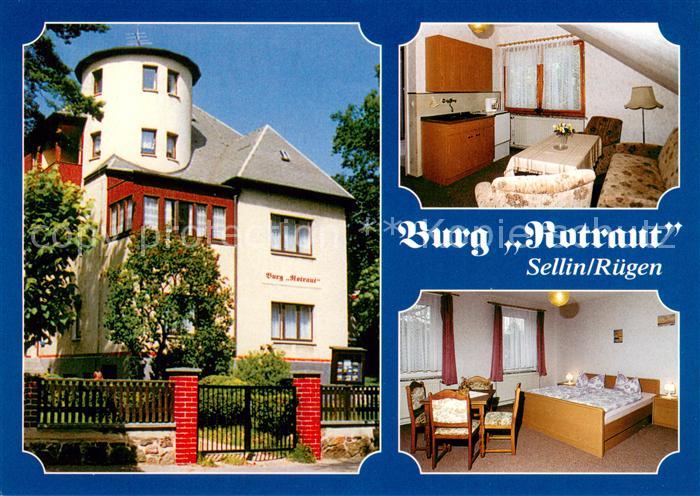Sellin Ruegen Burg Rotraut Appartement Zimmer
