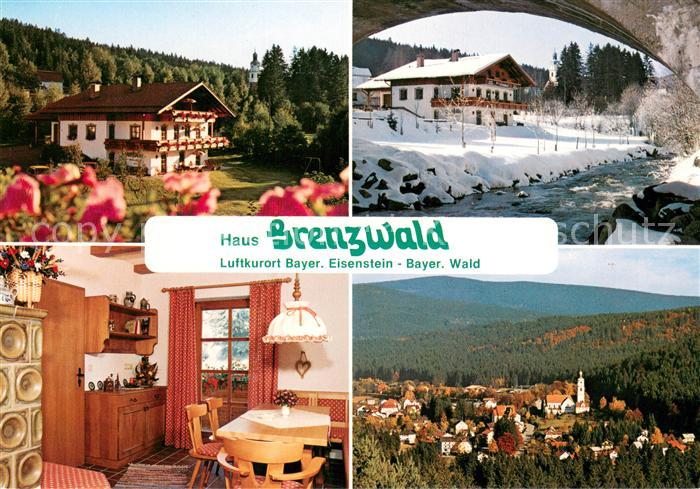 Bayerisch Eisenstein Haus Grenzwald Gaststube Panorama