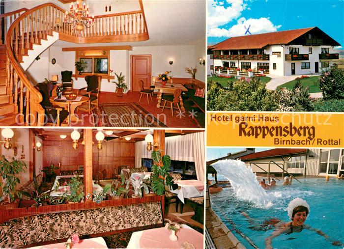 Birnbach Rottal Hotel garni Rappensberg Gastraeume Freibad