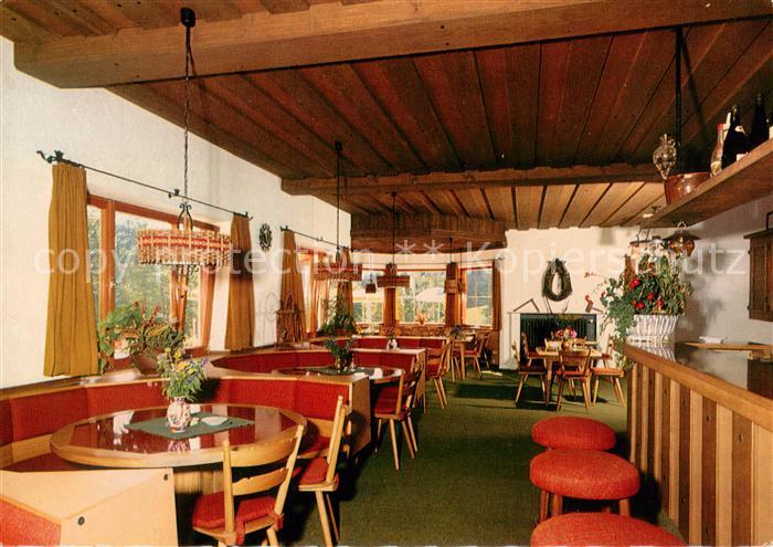 Bischofswiesen Cafe Pension Hundsreitlehen Gaststube Bar