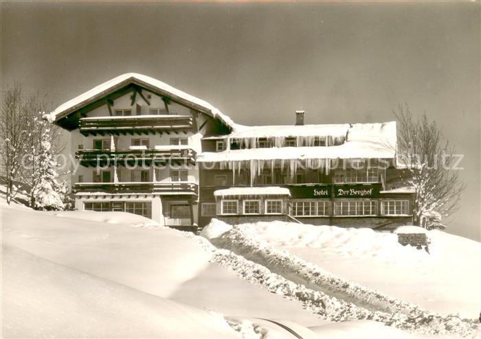 Hirschegg Kleinwalsertal Vorarlberg Kurhotel Der Berghof