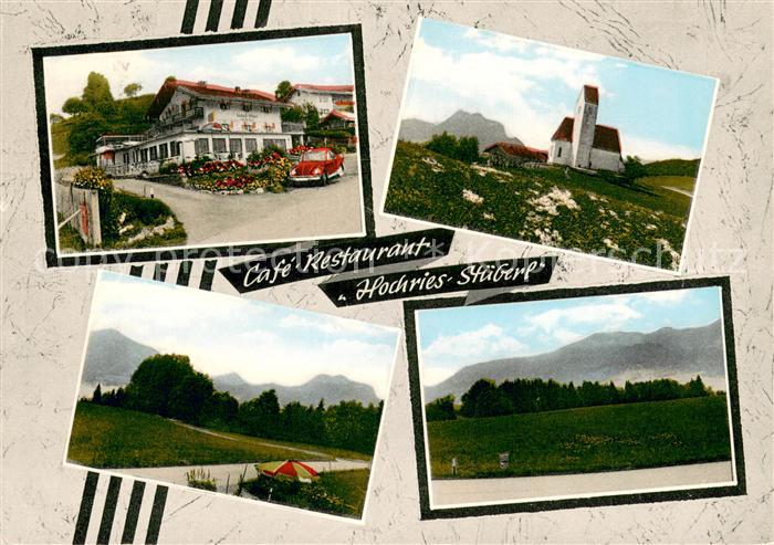 Toerwang Cafe Restaurnt Hochries Stueberl Kirche Panorama