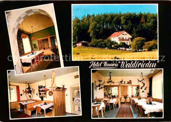 Teunz Hotel Pension Waldfrieden Gastraeume