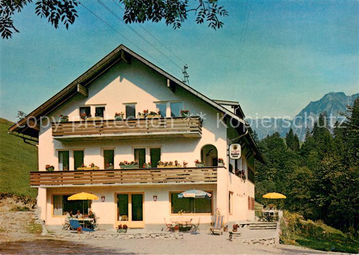 Tiefenbach Obermaiselstein Hotel Pension zum Bachtelhaus