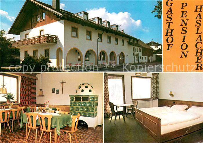 Boebing Gasthof Pension Haslacher Gaststube Zimmer