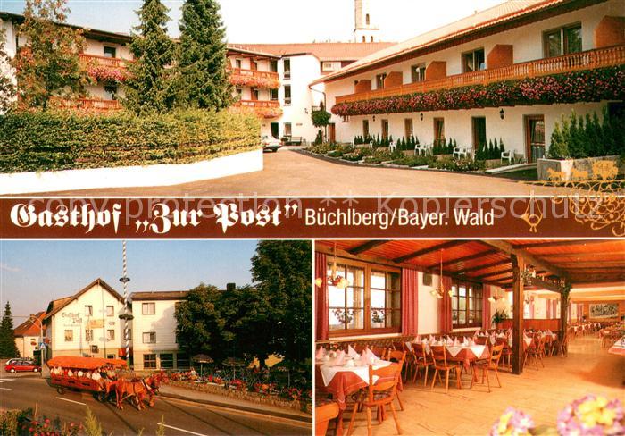 Buechlberg Gasthof Pension Zur Post Pferdebus Gastraum