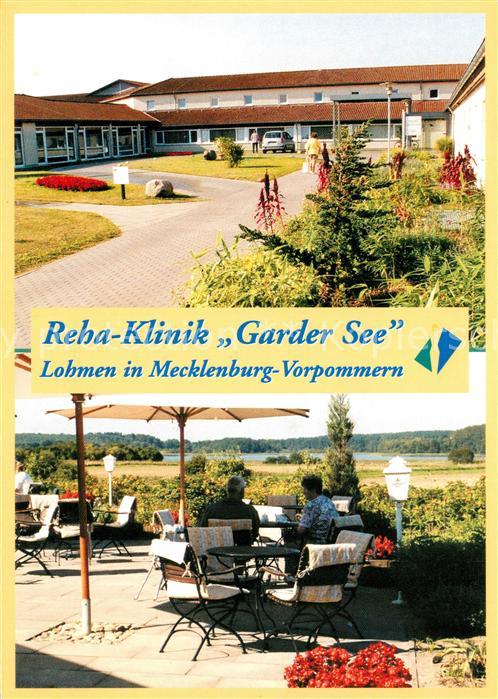 Lohmen Guestrow Reha Klinik Garder See Terrasse