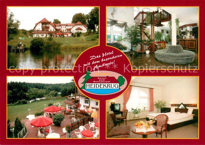 Gruenplan Hotel Restaurant Heidekrug Foyer Terrasse Zimmer