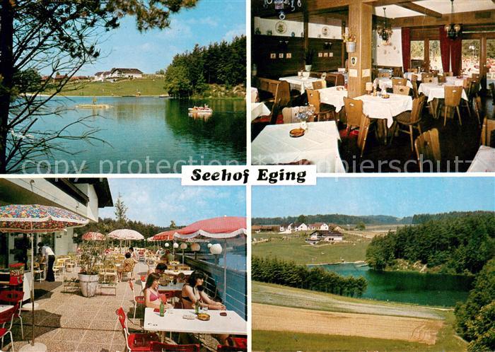 Eging See Restaurant Seehof Terrasse Gastraum Panorama