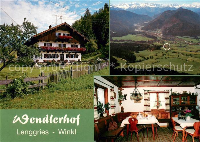 Lenggries Wendlerhof Gaststube Panorama