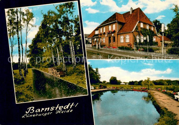 Barnstedt Lueneburg Gasthaus Teich Waldweg Lueneburger Heide