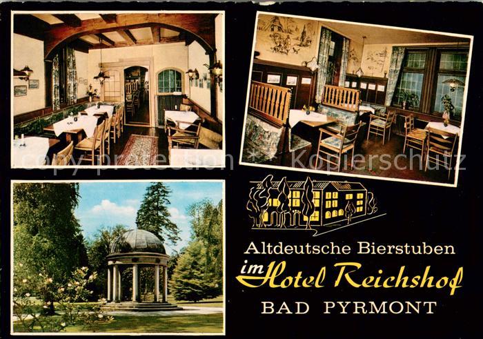 Bad Pyrmont Altdeutsche Bierstube Hotel Reichshof Park Pavillon