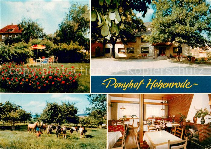 Hohenrode Rinteln Ponyhof Gastlicher Bauernhof Weserbergland Gastraum Pferdekopp