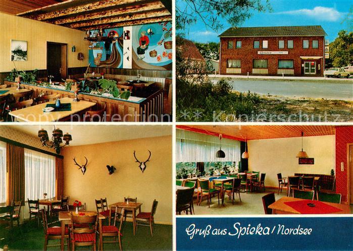 Spieka-Neufeld Nordsee Restaurant Pension Eymers Gaststube