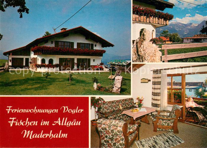 Fischen Allgaeu Ferienwohnungen Vogler Alpenblick