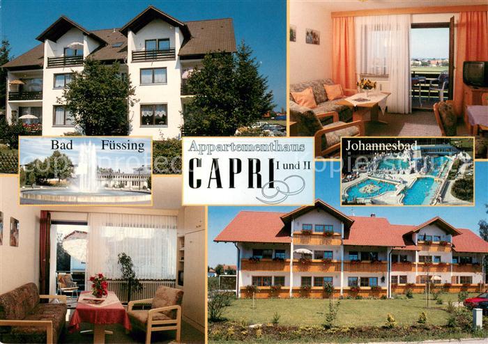Wuerding Bad Fuessing Appartementhaus Capri Johannesbad