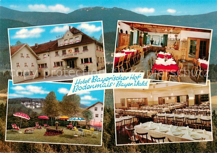 Bodenmais Hotel Bayerischer Hof Restaurant Garten Bayerischer Wald