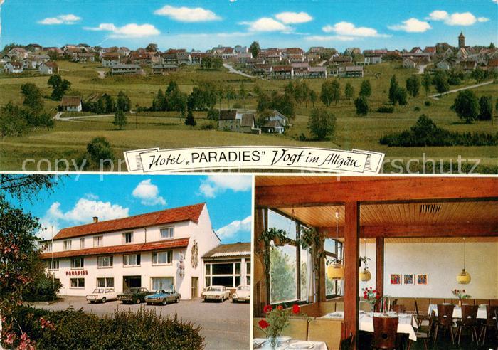 Vogt Hotel Paradies Restaurant Panorama