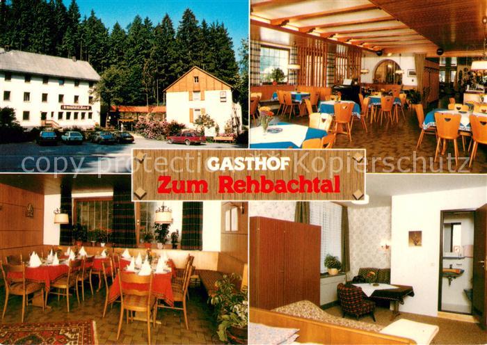 Grafengehaig Gasthof zum Rehbachtal Restaurant Fremdenzimmer